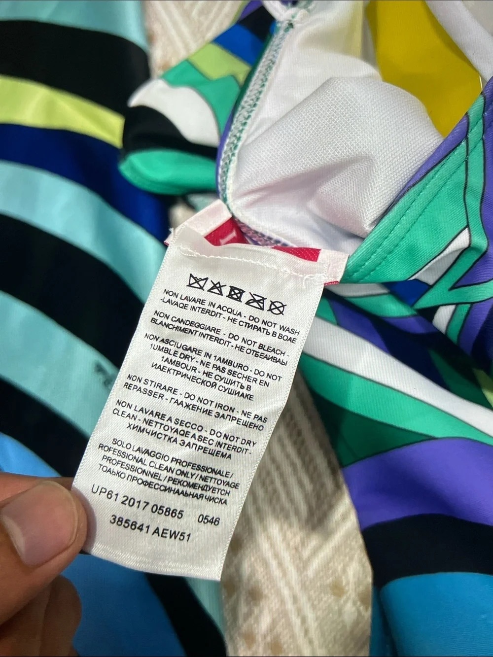 Emilio Pucci One-Piece Swimsuit - Picture 7 of 9
